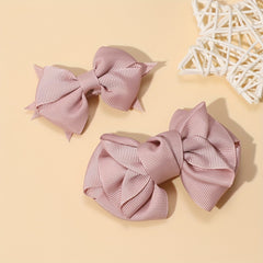 10pcs Bow Hair Clip Decorative Accessories Baby Girls