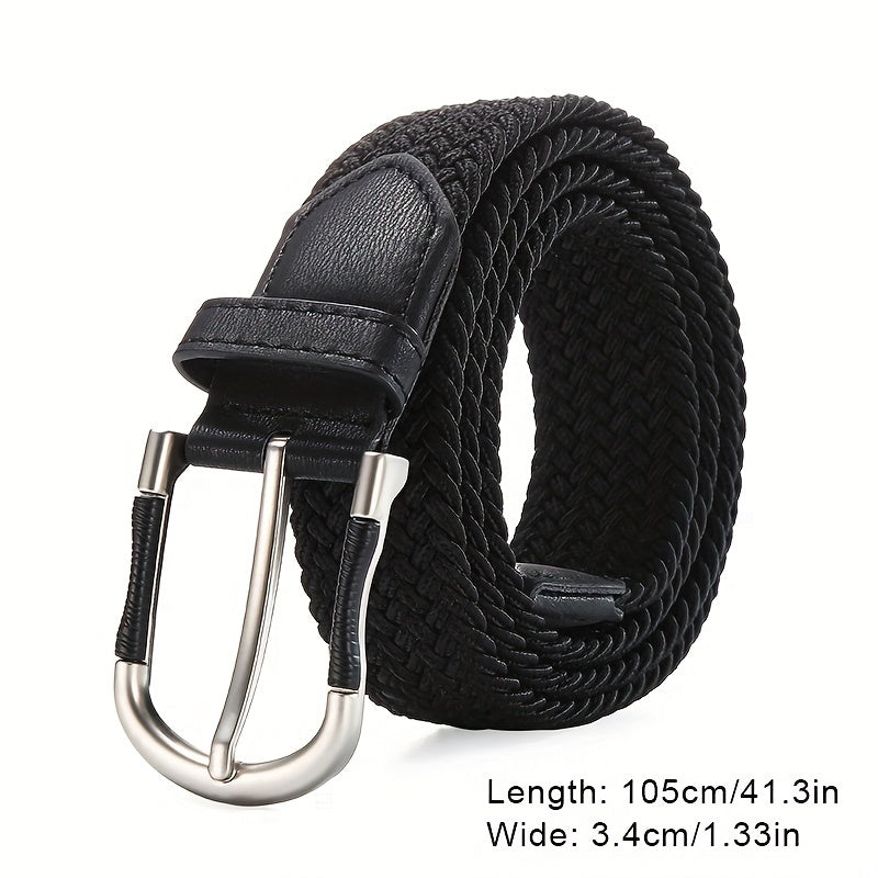 Men's Woven Belt for Father's Gift