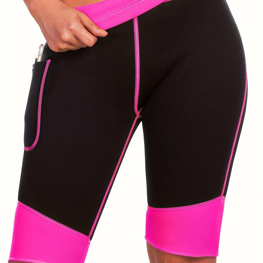 Women's Sauna Body Shaped Shorts Slimming Fitness Exercise Yoga Shorts