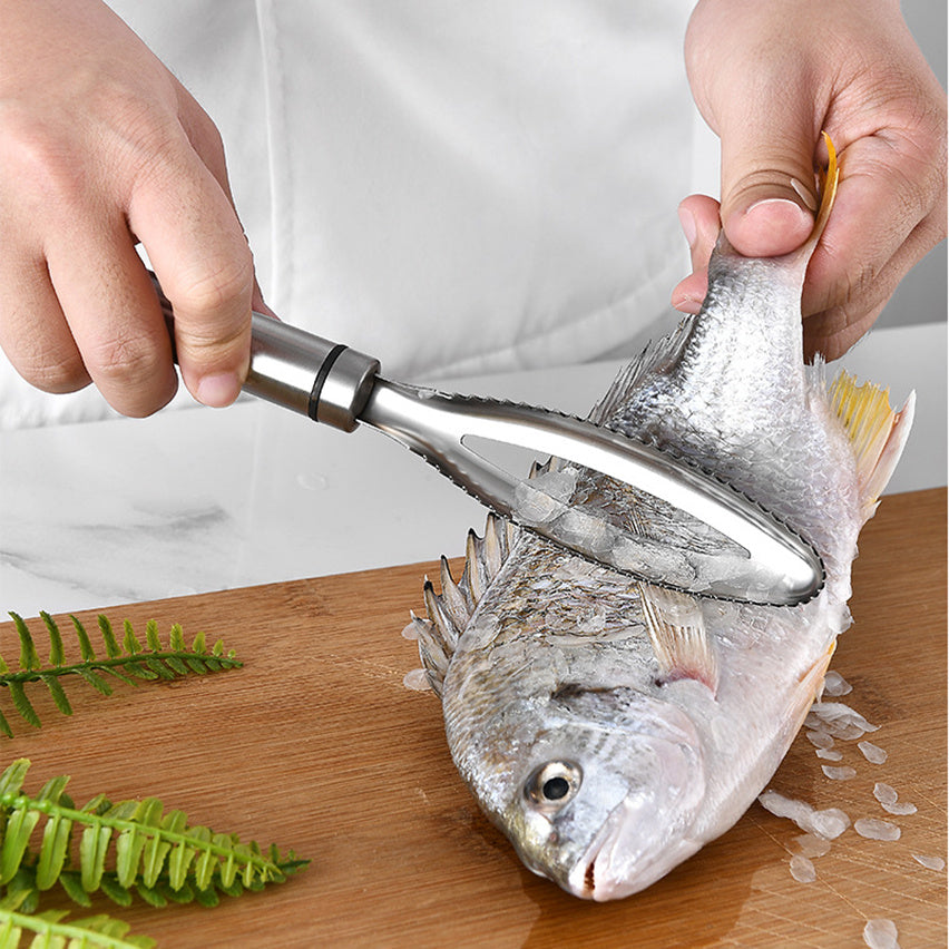 1pc Stainless Steel Descaler Fish Kill Tool