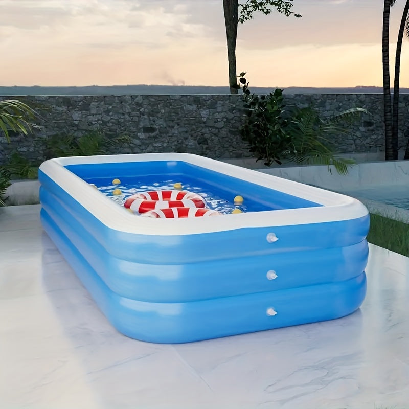 Inflatable Swimming Pool Family Full Size Thickened Lounge Swimming Pool