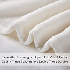 Bestie Pattern Blanket Microfiber Fleece Throw