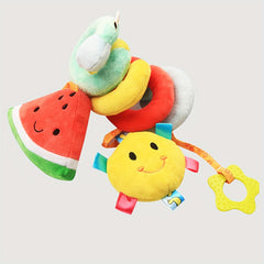 Baby Plush Fruit Bed Winding Car Pendant