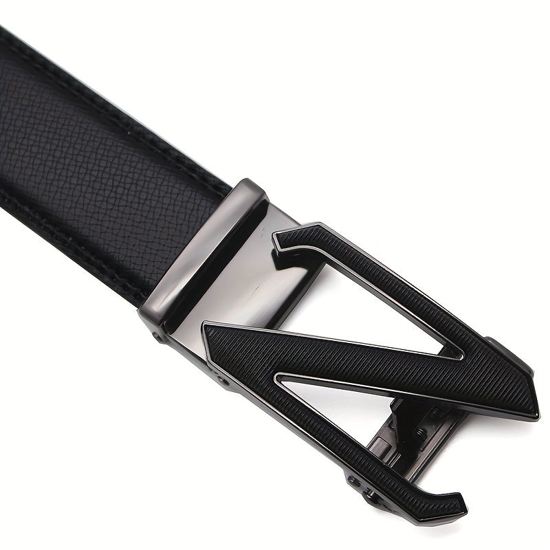 Black Leather Crossbody Bag with Chain Strap