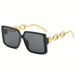 Oversized Square Frame Sunglasses UV400