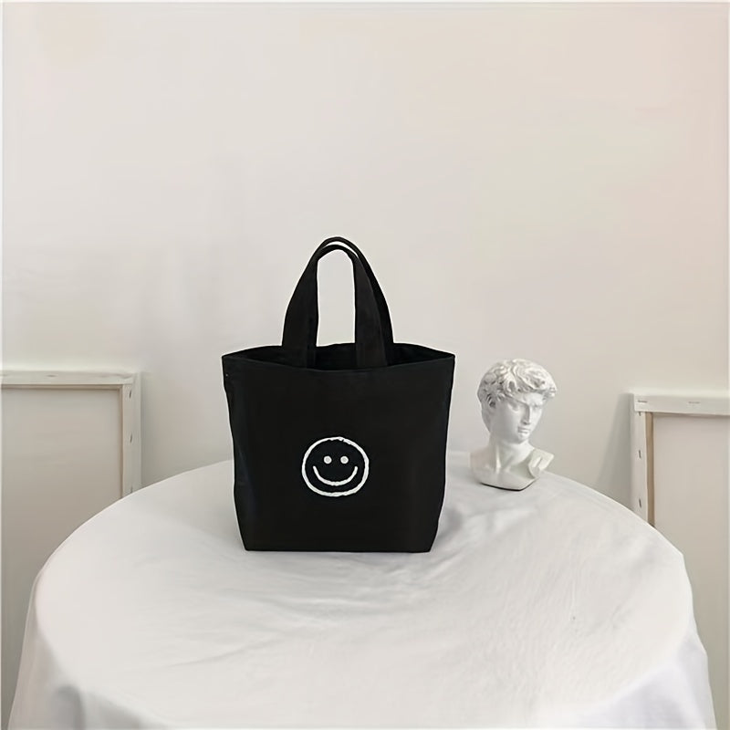 Cute Cartoon Foldable Eco Canvas Handbag for Travel & Daily Use
