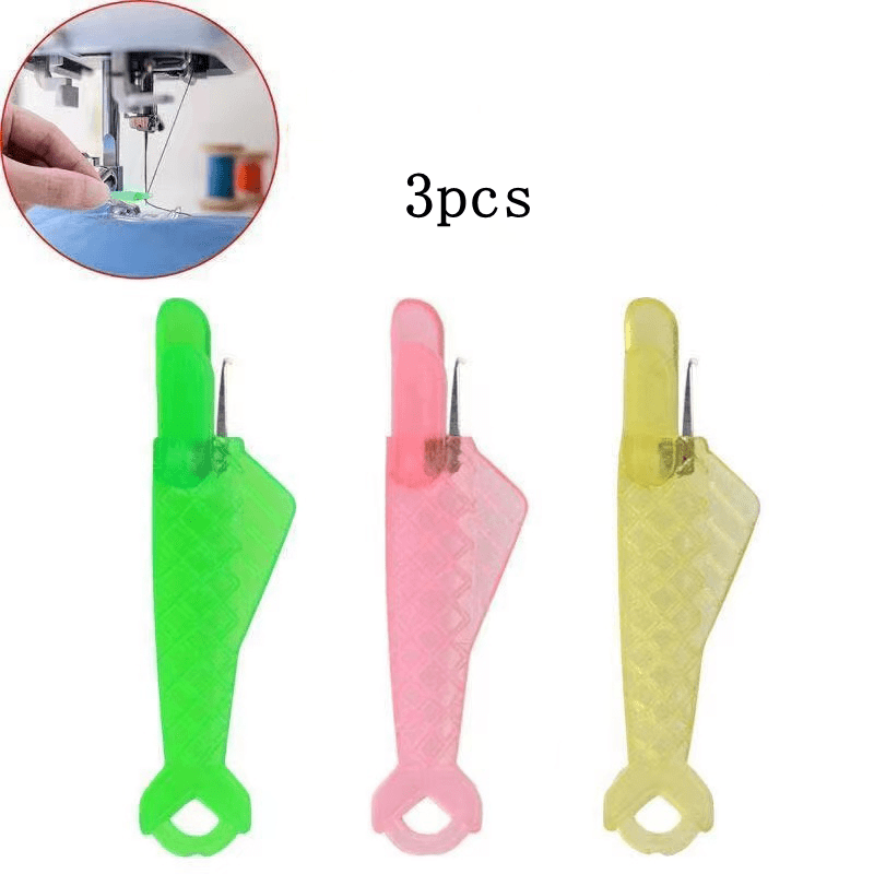 Plastic Fish Needle Threaders Sewing Tool for Embroidery Cross Stitch
