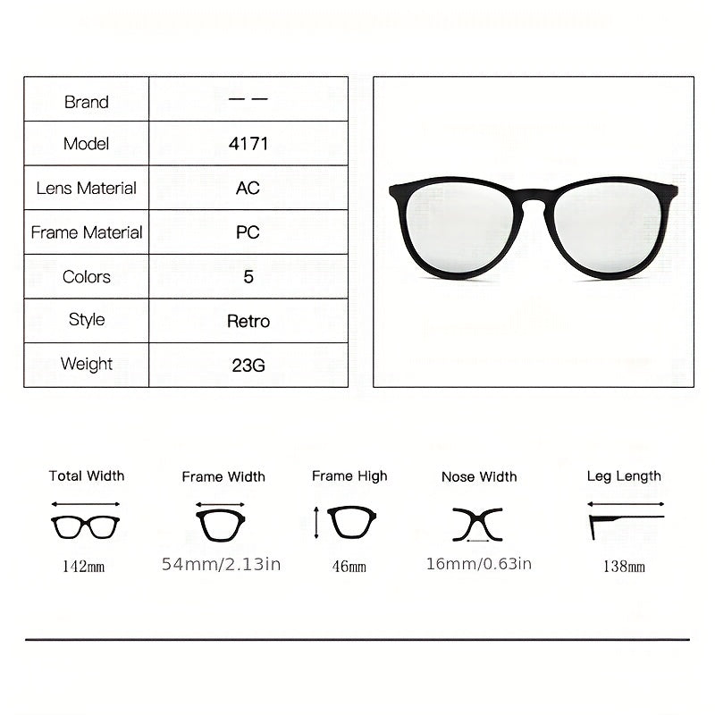 Square Sunglasses Anti Glare UV400 for Driving Beach Travel