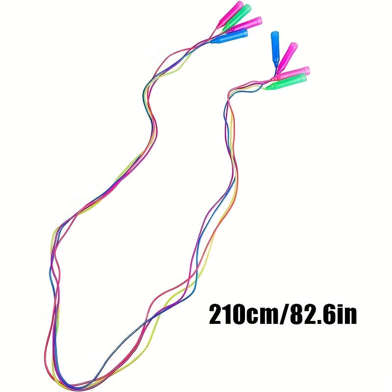 Adjustable Plastic Jump Rope For Kids Outdoor Fun