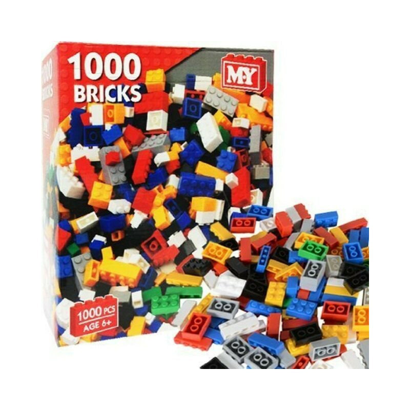 1000pcs Building Blocks Kids DIY Creative Bricks Toy Gift
