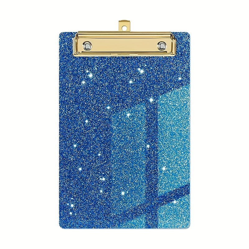 Glitter Acrylic Clipboard for Office School Use