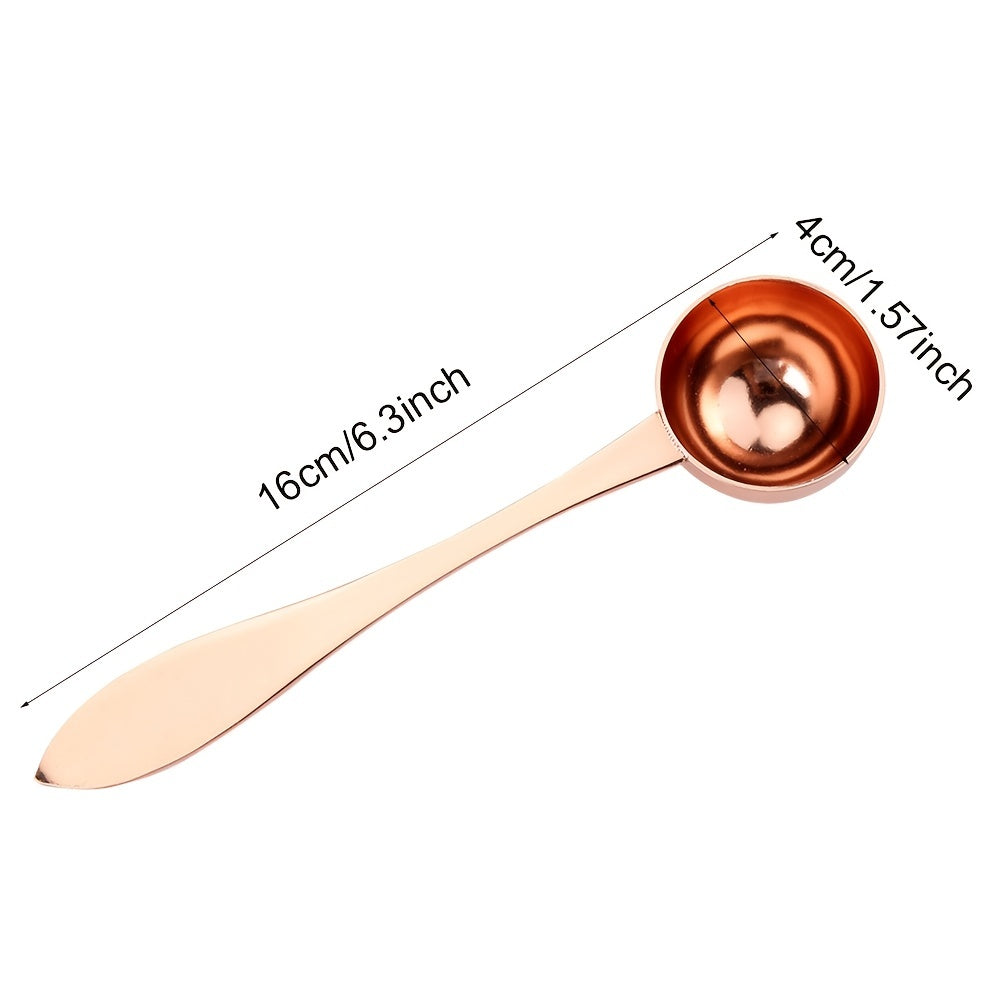 Stainless Steel Coffee Scoop Long Handle Tablespoon Measuring Spoon 20ml