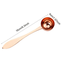 Stainless Steel Coffee Scoop Long Handle Tablespoon Measuring Spoon 20ml