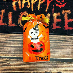 10pcs Halloween Treat Bags Candy Gift Bag Creative Tote Bag Children's Holiday