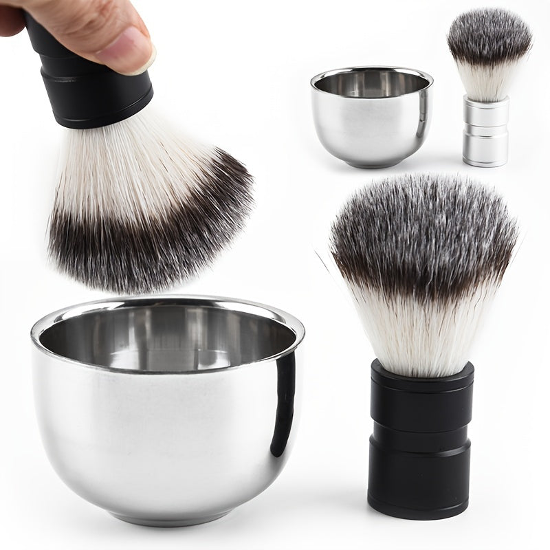 Men's Shaving Set with Bowl & Brush
