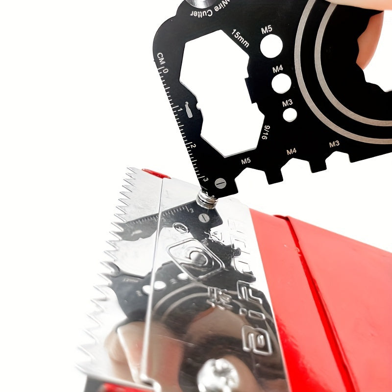 Survival Card Stainless Steel Tool for Outdoor Camping