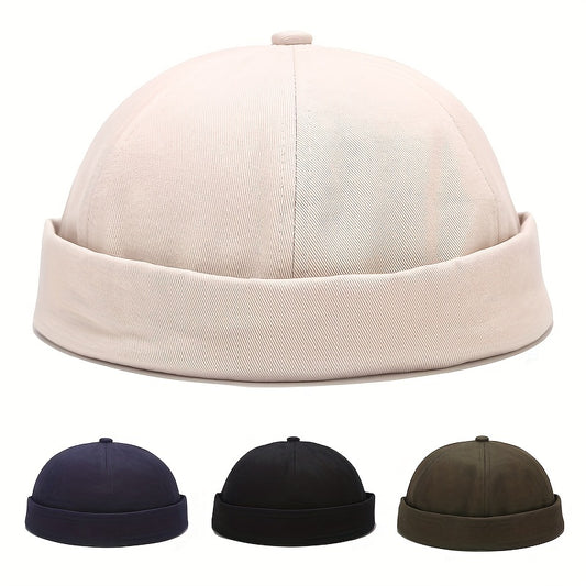 Vintage Hip hop Hat Unisex Melon Skin Street Cap for Spring Summer