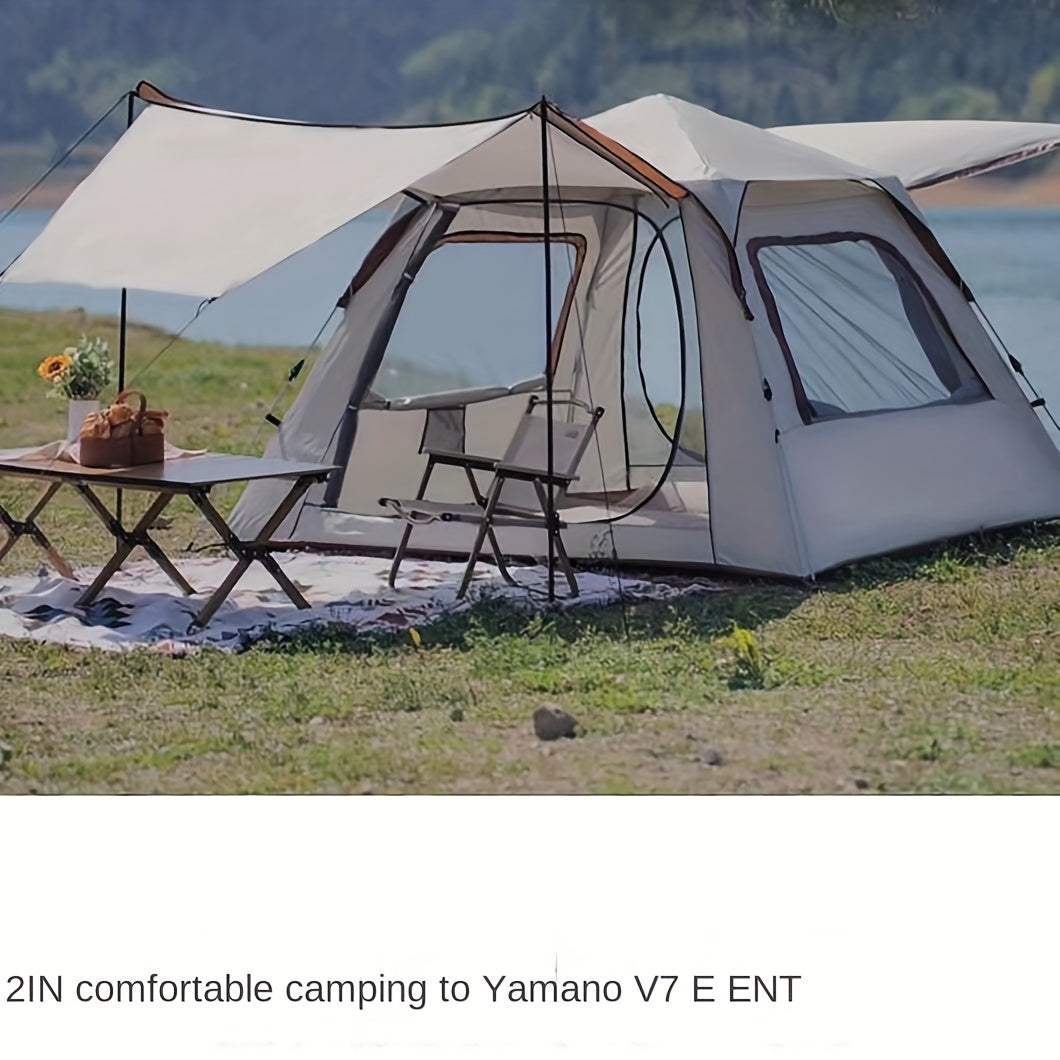 Automatic Camping Canopy Tent Sunscreen Rainproof Portable Folding