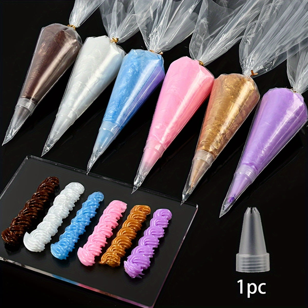 50g Cream Glue DIY Iridescent Cream Glue Jewelry Making Material