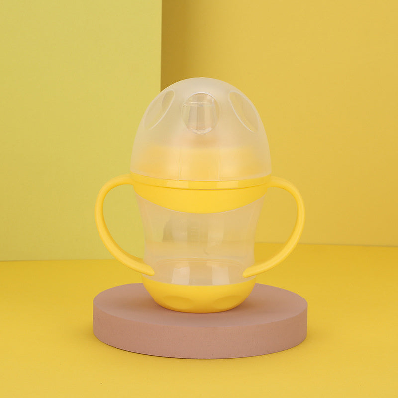 Silicone Duckbill Cup Infant Toddler Bottle Baby Drinking Water Learning Straw