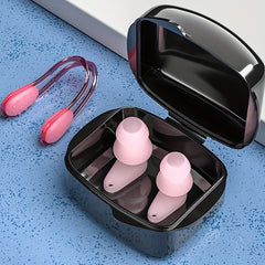 Swimming Earplugs & Nose Clip Set Waterproof Unisex Accessories