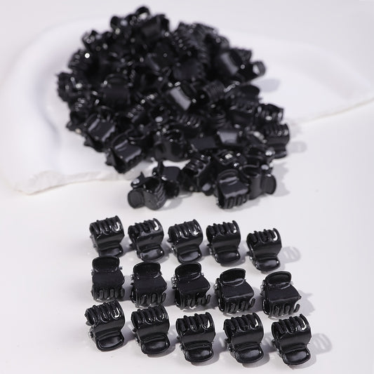 100pcs Mini Hair Claw Clip Non Slip Strong Shark Claw Braid Hair Clip