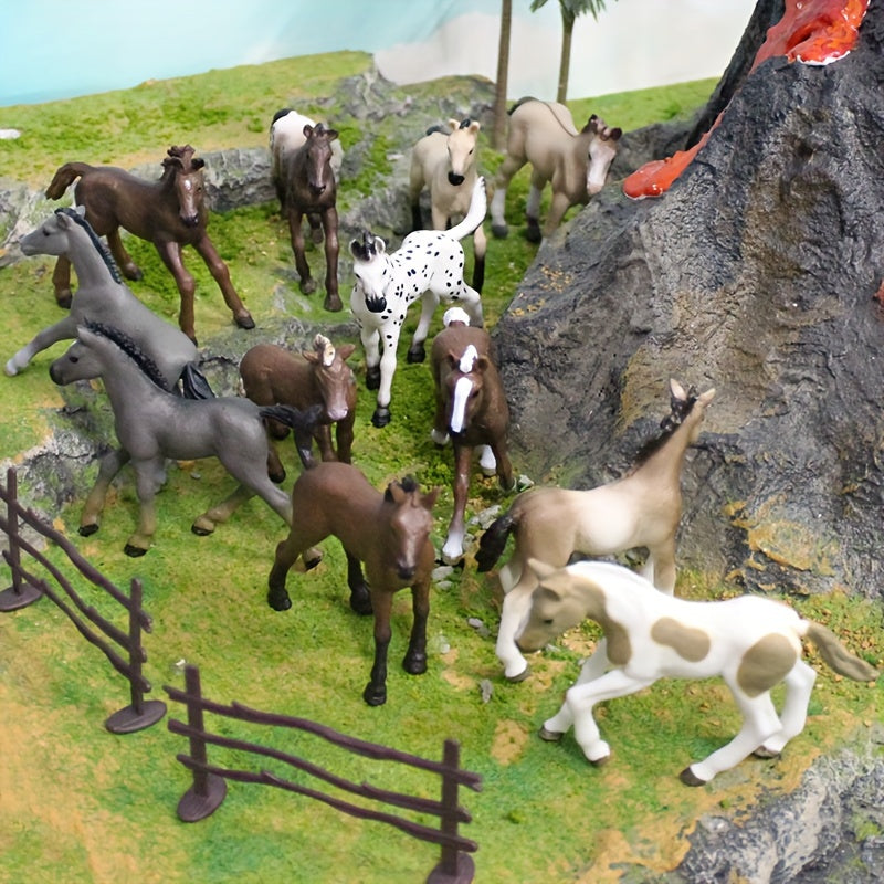 Simulated Wild Steed Children Quarter Horse