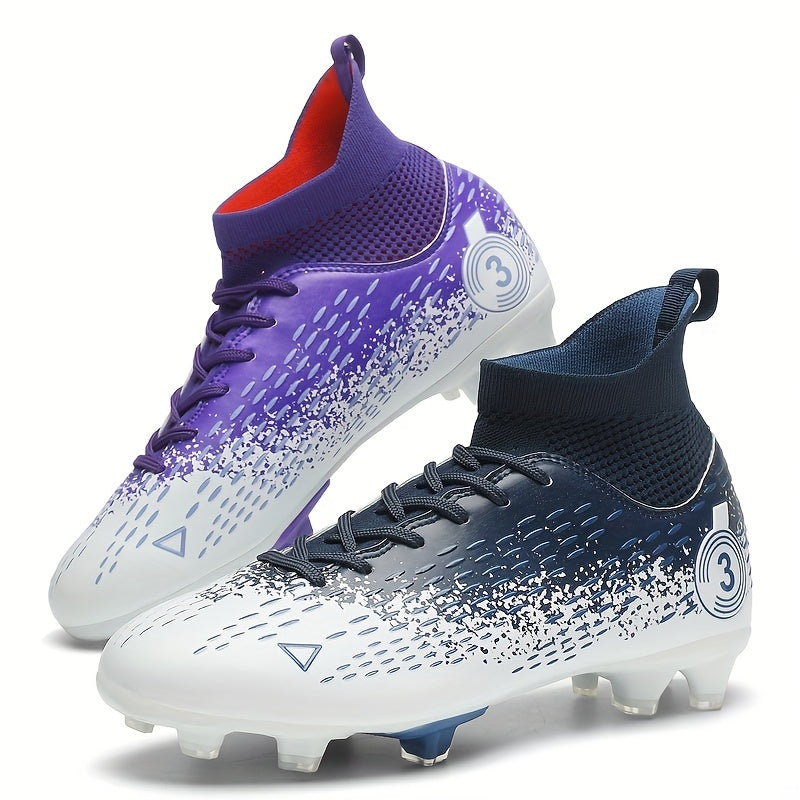 AG Cleat Soccer Shoes Outdoor Training Shoes for Men and Women