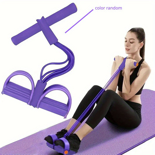 Yoga Resistance Bands Foot Pedal Pull Rope Muscle Trainer Exercise