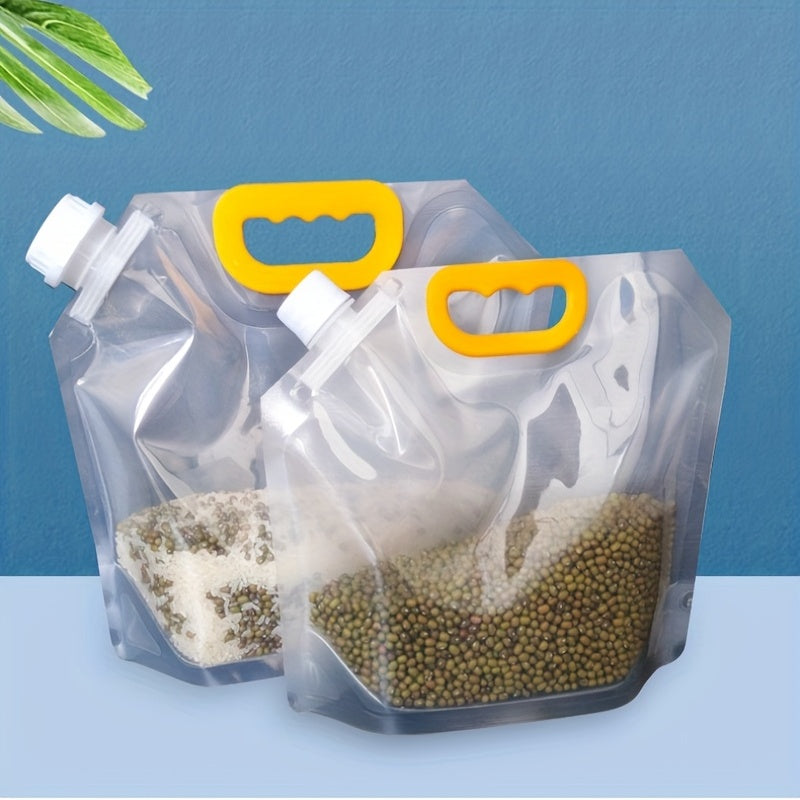 5pcs 3 Catty Grain Rice Storage Bag Airtight Food Container Moisture proof