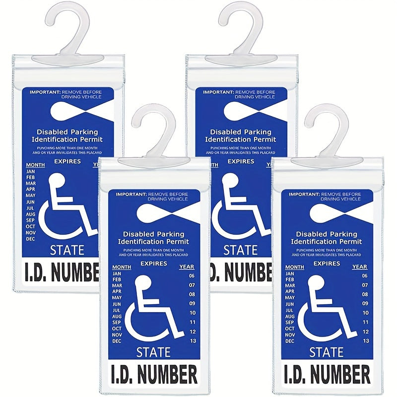 Handicap Parking Placard Holder - Securely Display Placard
