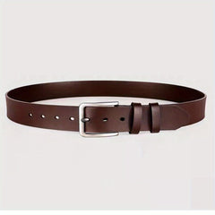 PU Leather Buckle Vintage Belt Men's Antique Jeans Casual Middle aged Joker Belt