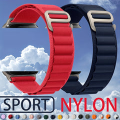 Sport Nylon Strap For Smart Watch Ultra SE Soft Breathable Watchband