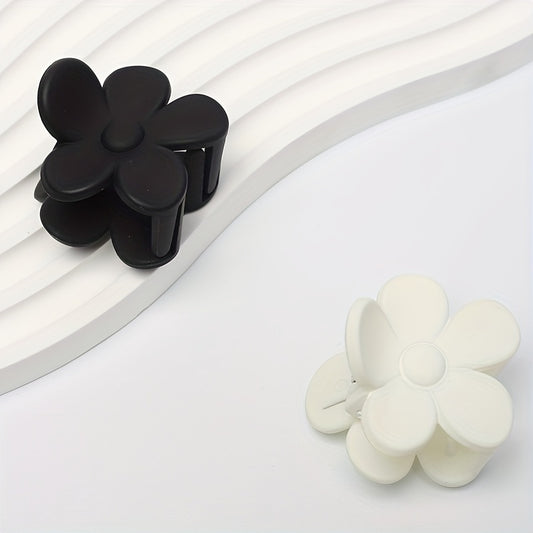 Small Flowers Ponytail Claw Clip Hair Clips Girls Accessories