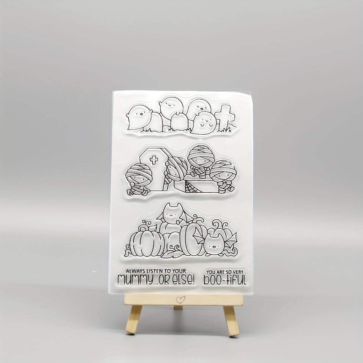 1pc Transparent Animal Stamp for Fun Crafts