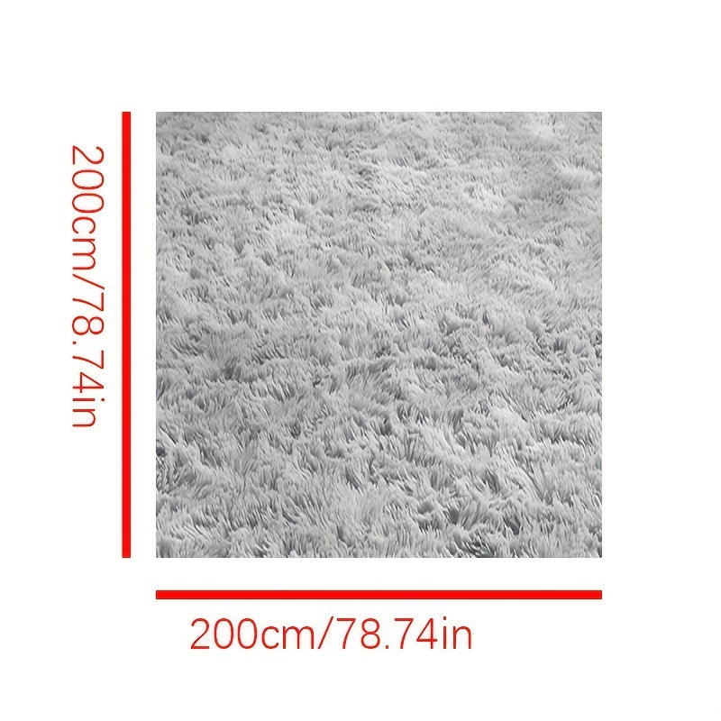 Soft Fluffy Shag Area Rug Machine Washable
