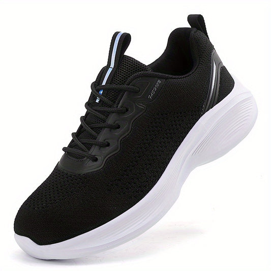 Men's Lightweight Woven Running Shoes Breathable Outdoor Sports Shoes