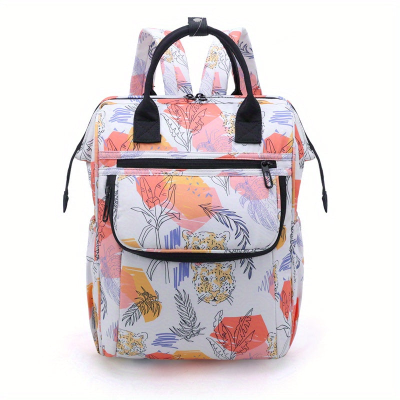 Fashionable Mommy Bag Large Capacity Diaper Bag Backpack