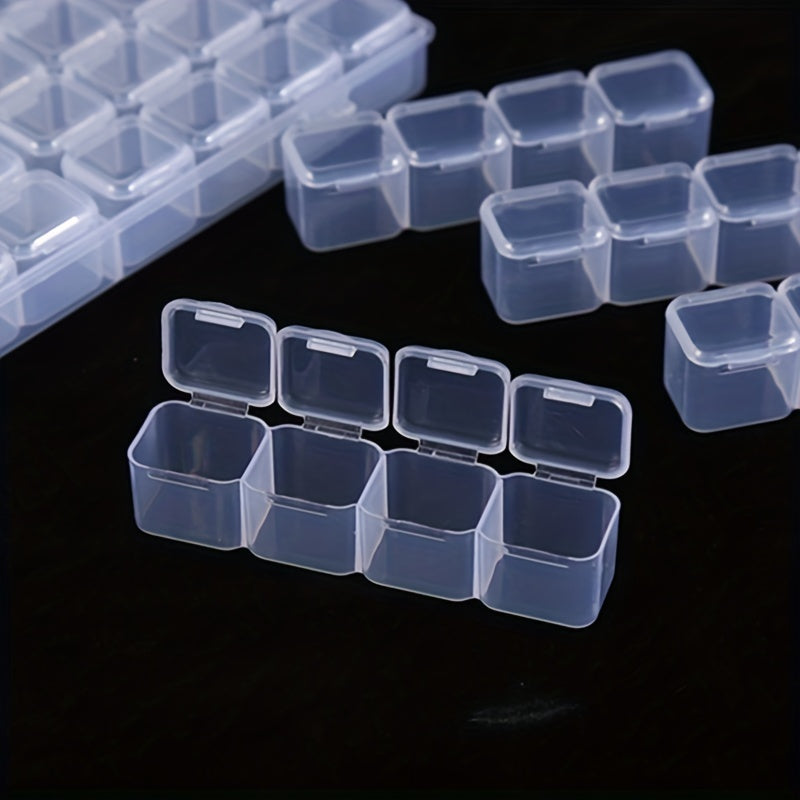 DIY Diamond Painting Storage Box with 56 Grids - Keep Nails and Parts Organized