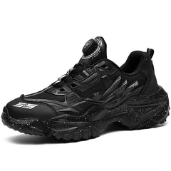 Men's Breathable Lace Up TPU Sole Sneakers