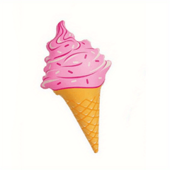 Inflatable Ice Cream Cone Party Balloons for Summer Parties