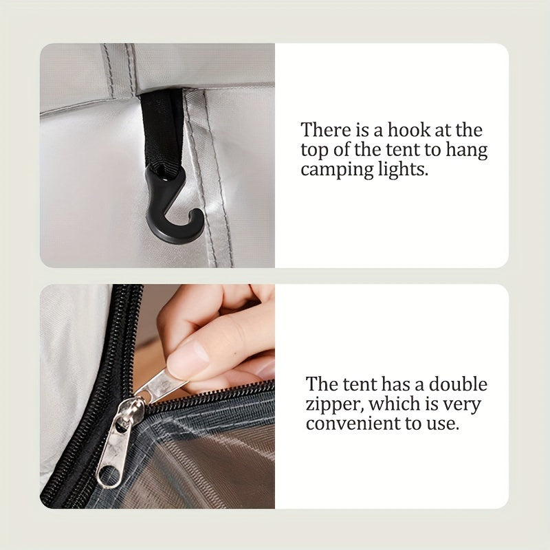 Outdoor Portable Waterproof Folding Tent for Camping Beach Picnic Hiking