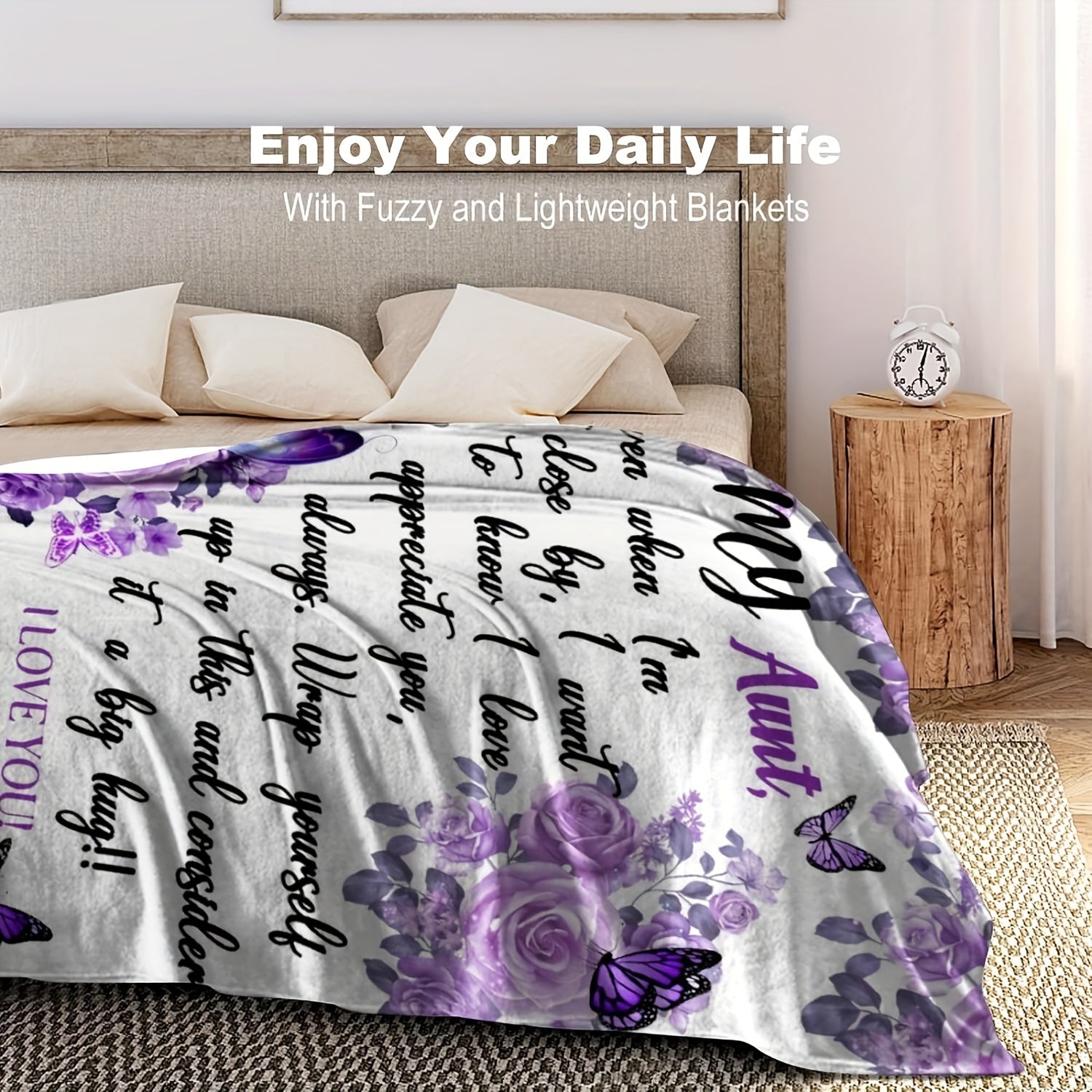 Soft Warm Throw Blanket For Sister