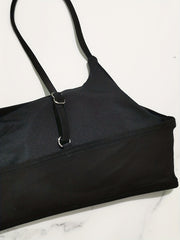 Adjustable Spaghetti Strap Bikini Top Beachwear