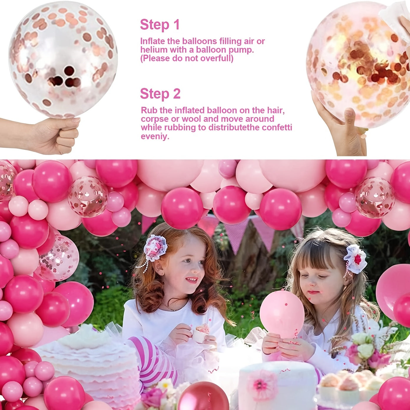 160 Latex Balloons Set Birthday Wedding Proposal Anniversary