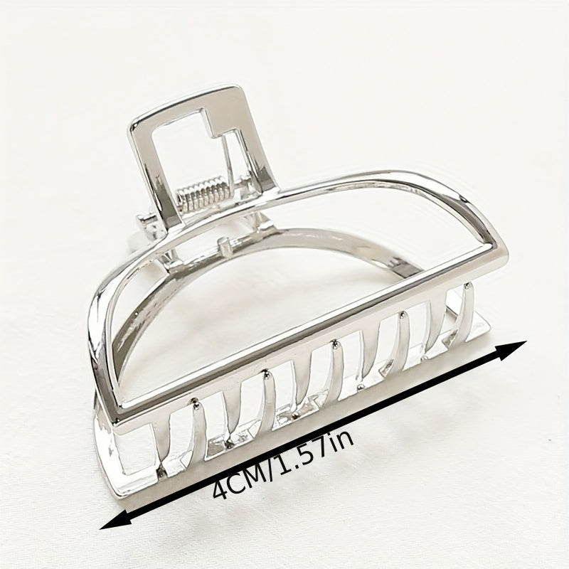 Small Half Hair Clip Girls Alloy Hair Claw Hair Accessories