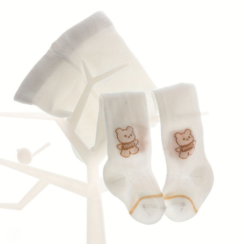 Kids Knitted Pantyhose Cartoon Bear Children's Leggings