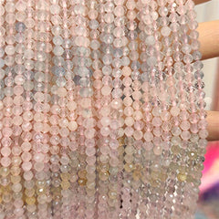 Labradorite Malachite Aquamarine Morganite Fluorite Beads Strip