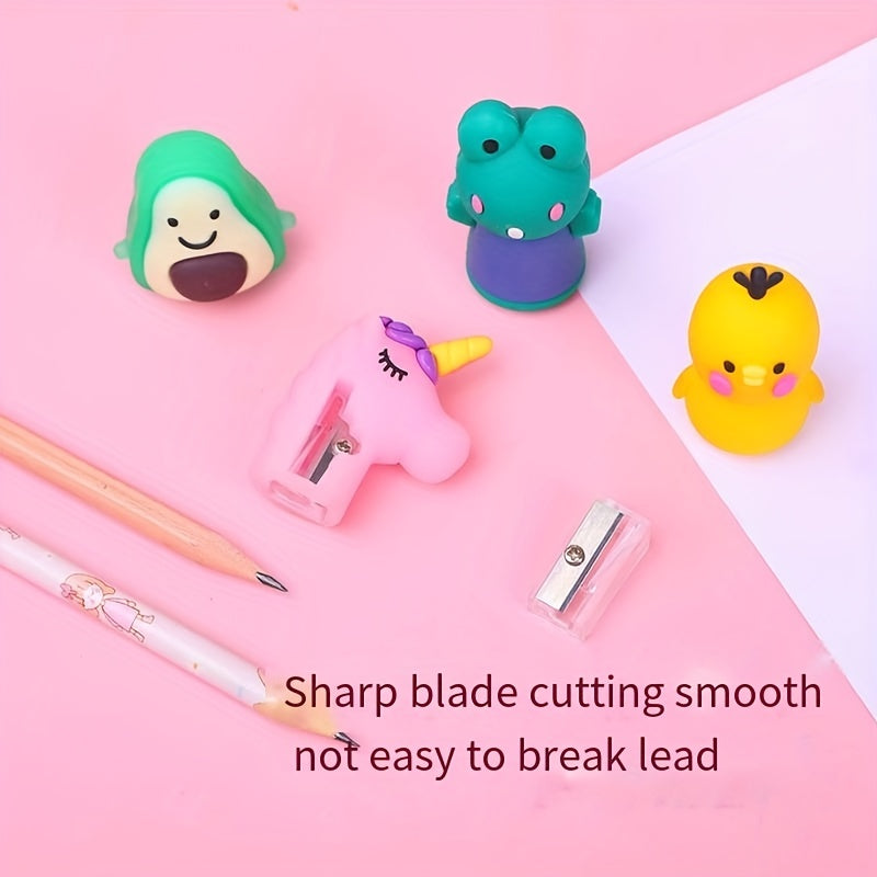 Animal Pencil Sharpeners for Kids' Art Supplies