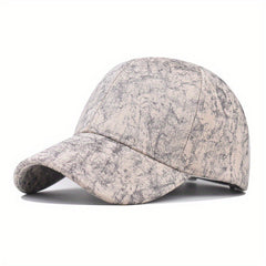 Classic Tie Dye Baseball Cap Solid Vintage Sports Hat Adjustable